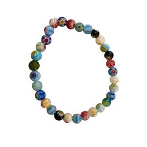 NORDSTROM Beaded Stone Bracelet One Size Multicolor NWT